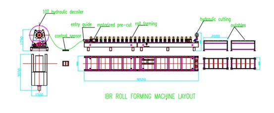 IBR686 Roll Forming Machine